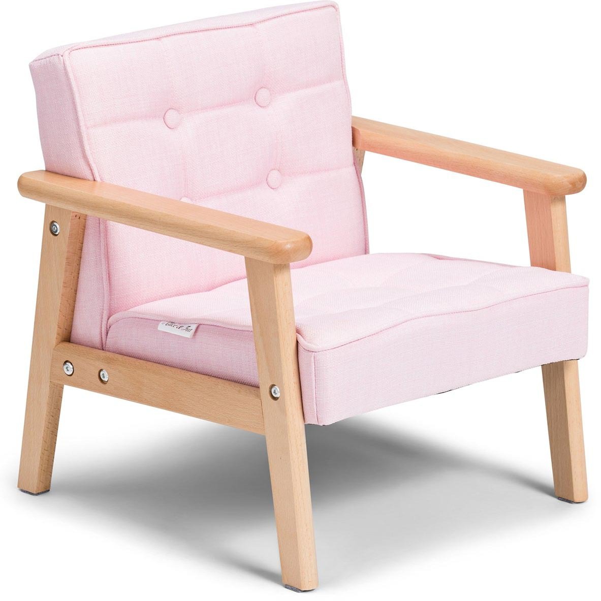 Picture of Children's Room Wooden Infant Garden Cute Reading Corner Photography Small Sofa Baby Stool Training Course Seat Mini