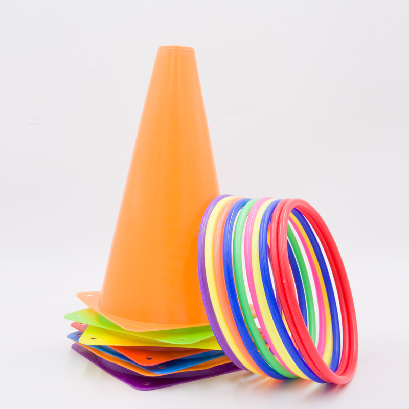Picture of Hoop throwing bucket obstacle bucket football basketball training equipment roadblock obstacle parent-child game toy wholesale