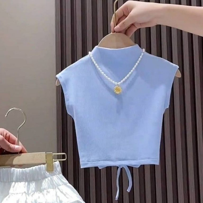 Picture of Girls Summer Suit 2025 New Kidsren's Short-Sleeved T-Shirt Pleated Skirt Two-Piece Set Baby Girl's Culottes Fashionable Summer Dress