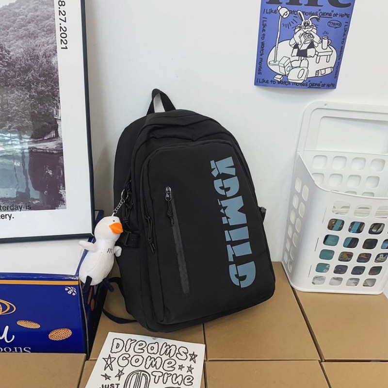 Picture of Retro Japanese Workwear Backpack Women's Niche Design American Campus Student School Bag Men's Large Capacity Backpack Trendy