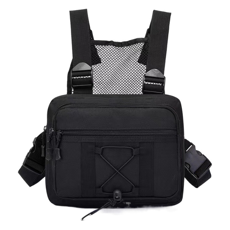 2021 New Men's Bag Multifunctional Tactical Chest Bag Fashionable Backpack Messenger Bag Military Fan Camouflage Chest Backpack Trend