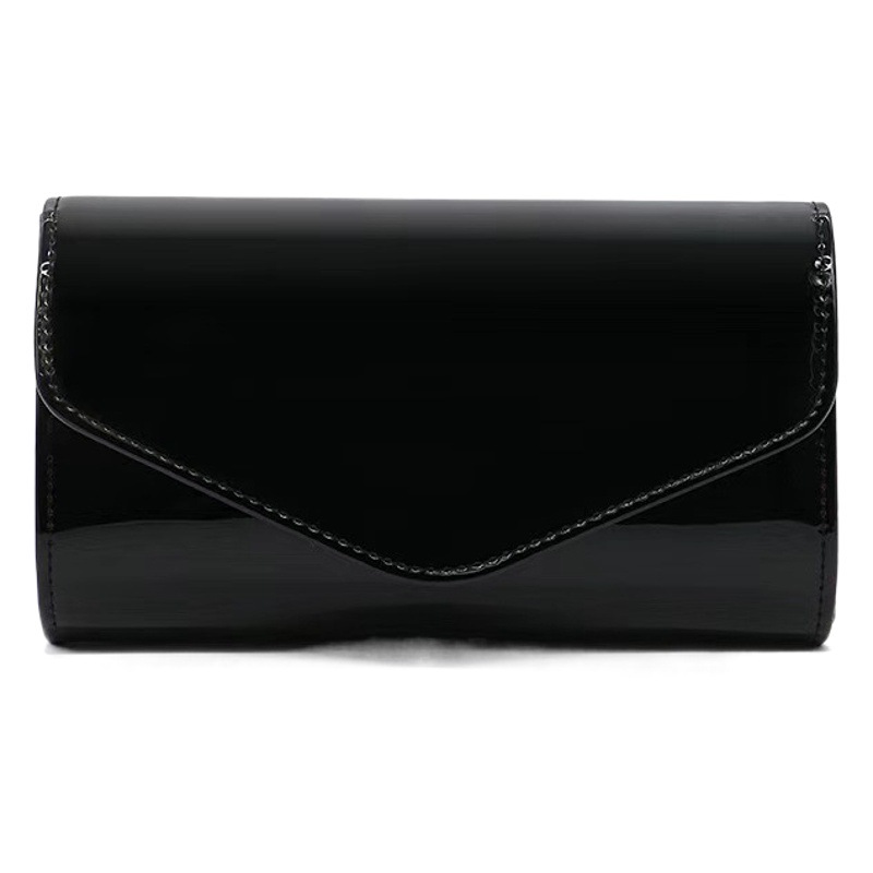 Henglida Factory Straight Arch Summer European and American Cross-border E-Commerce Patent Leather Dinner Bag Bride Bag Fashion Ladies Clutch Bag