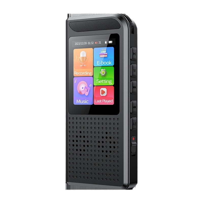 Picture of Cross-Border Preferred Voice Recorder Manufacturer Direct Sales Support Overseas Orders One-Click Recording Internal Recording and External Plug-In Microphone Voice Control