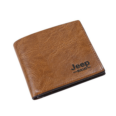 Picture of Wallet Men's Short Horizontal Soft Business Wallet Youth Wallet Student Trendy Simple