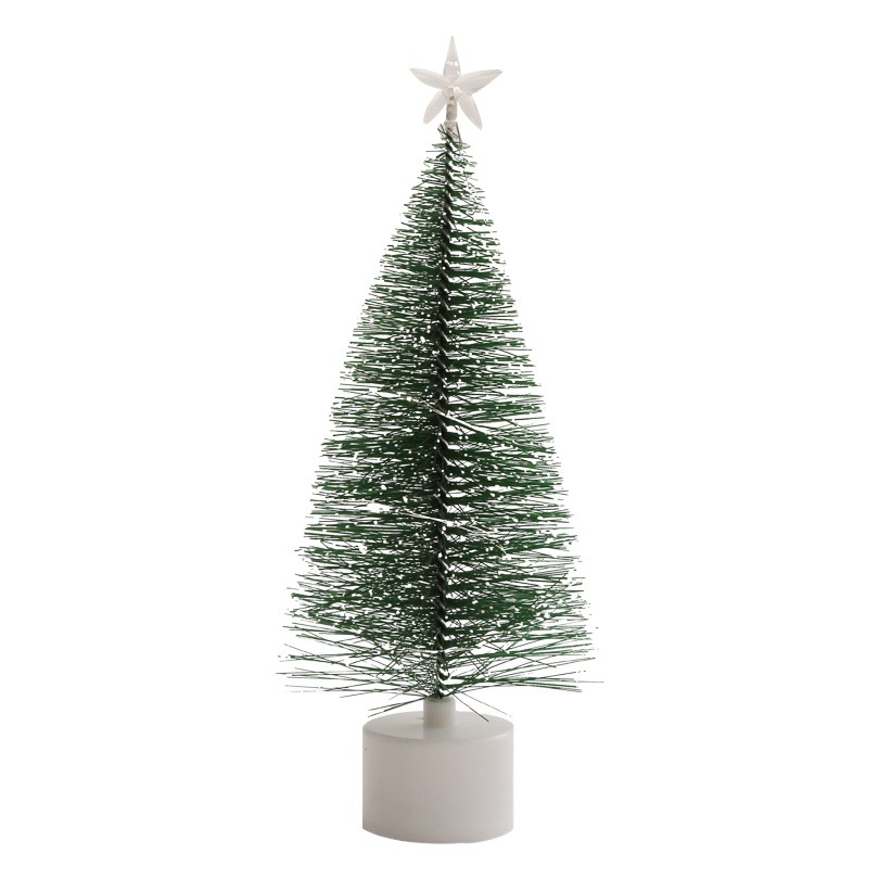 Christmas pine tree luminous Christmas tree night market stall explosions Christmas luminous toys wholesale LED string pine needles