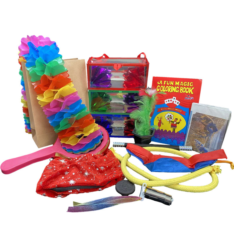 Picture of Stage Performance Magic Props Set Magic Gift Box Student Talent Performance Festival Birthday Gift Gankun Bag