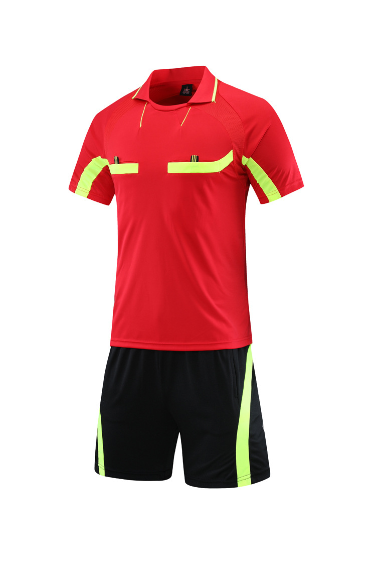 Picture of Manufacturers produce light board referee uniforms suit football uniforms referee football equipment team competition sportswear