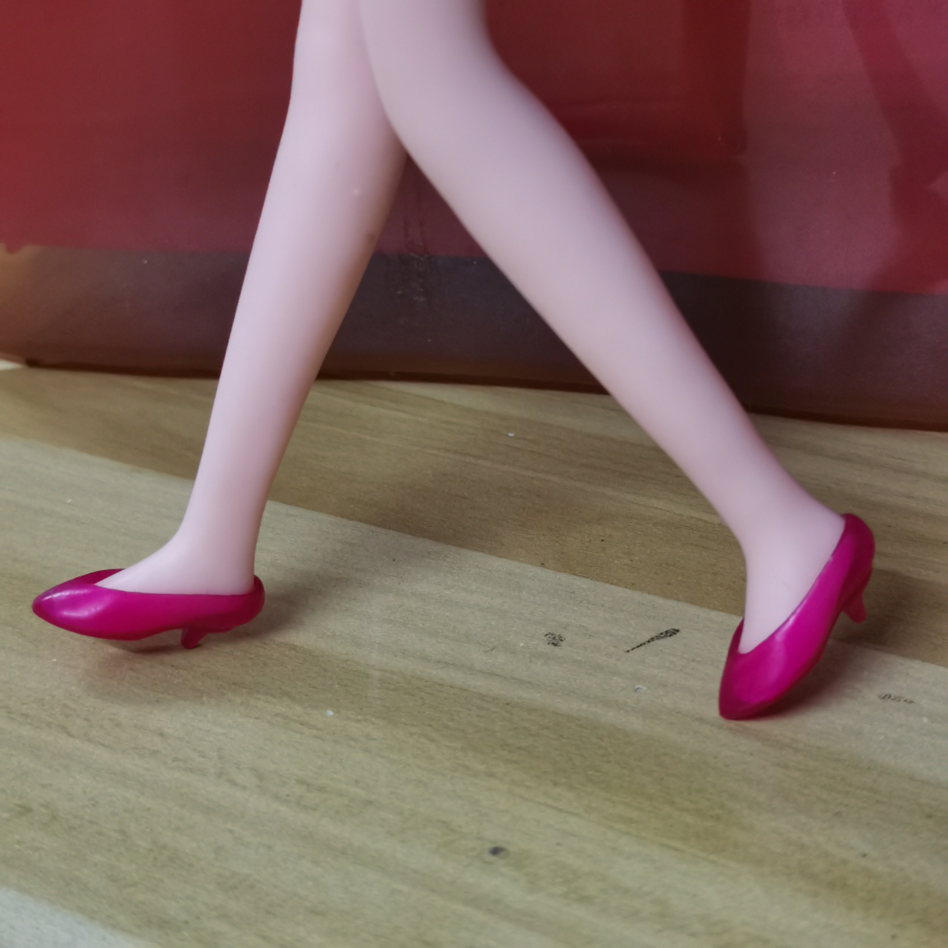 Picture of Lijia Toy Doll Shoes Long Boots High Heels Flat Casual Shoes Fat Feet Height 26cm Six Points Accessories