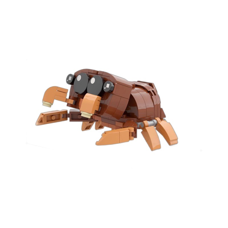 Picture of Home-made Assembled Spider Lucas and Finley MOC Compatible Lego Animal Doll Hand-made Model Building Blocks