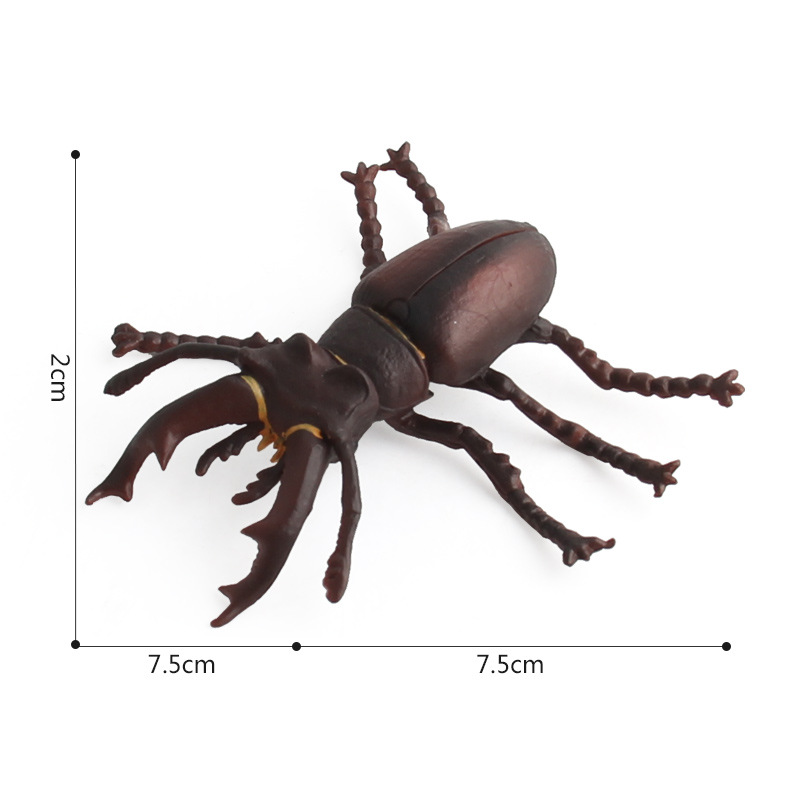 Picture of Solid Simulation Insect Animal Model Scorpion Unicorn Snake Model Children's Cognitive Ornament Toy Amazon