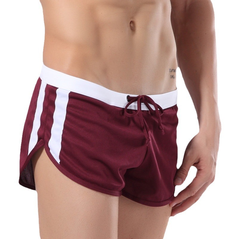 Picture of Wj Online Men's Sports Pants Polyester Shorts Casual Tie Loose Breathable Sweat-Absorbent Inner Double Ding 2005Dk