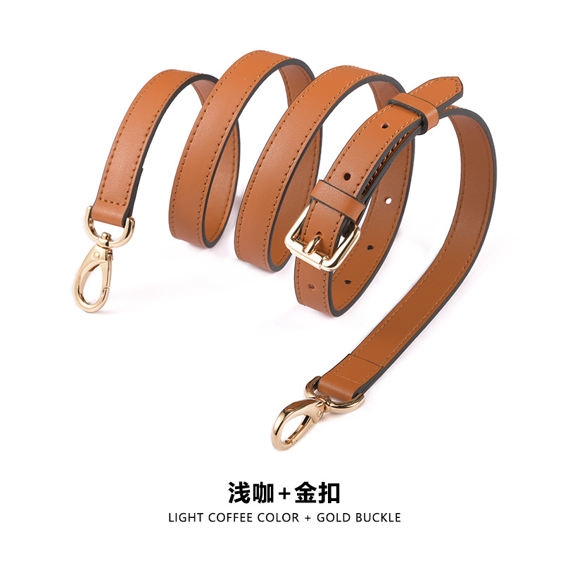Picture of Ma Huangshi Mhs-A-1 Plain Leather Bag Strap Adjustable Spaghetti Strap Bag Replacement Strap Single Shoulder Crossbody for Women