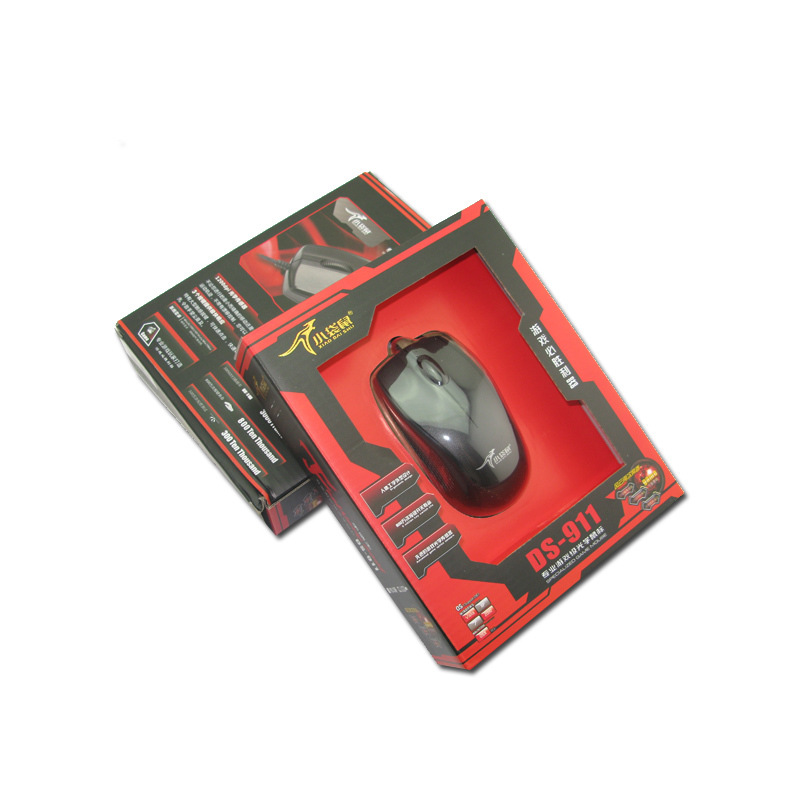 Picture of Wallaby DS-911 USB PS/2 wired photoelectric business office home game Industrial control mouse