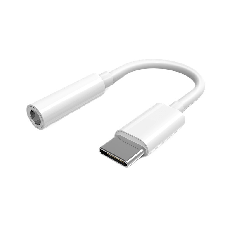 Picture of Type-c headset adapter digital audio 2-in -1 to 3.5mm adapter live call in stock
