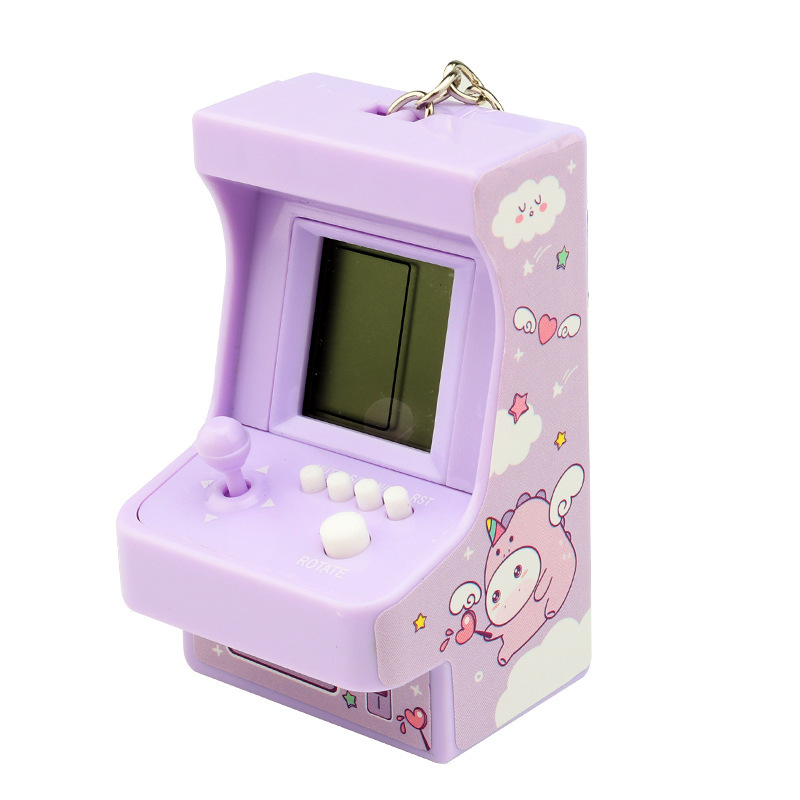 Picture of Cross-Border Mini Handheld Arcade Tetris Game Console Toy Nostalgic Classic Tiger Machine Hanging Ornament Gift