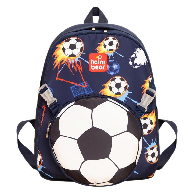 Picture of New Schoolbag for Primary School Students Large Capacity Trendy Decomposable Small Bag Soccer Rocket Printed Backpack for Boys and Girls