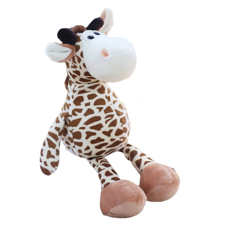 Picture of Forest Animal Doll Plush Toy Elephant Monkey Tiger Lion Giraffe Doll Children's Gifts Wholesale