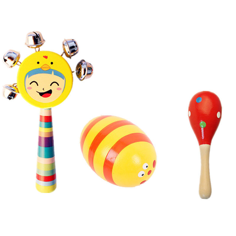 Picture of Newborn Baby Toy Puzzle Hand Grab Rattle 3 to 6-12 Months Baby Boys and Girls 0-1 Years Old Grab Rattle