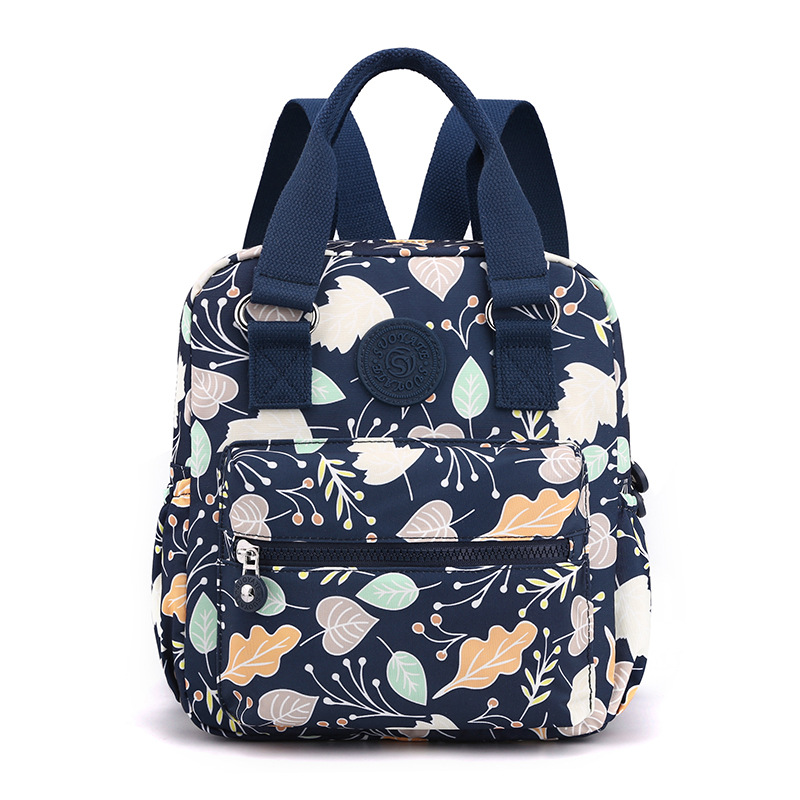Picture of Simple Schoolbag Printed Backpack High-end Women's Portable Waterproof Backpack Large Capacity Shoulder Bag Cross-Border
