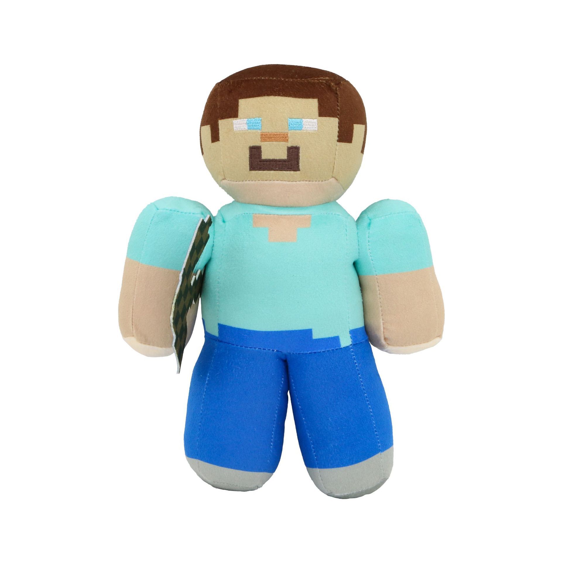 Picture of Cross-Border Minecraft Game Peripheral Plush Toys Creeper Steve Doll Keychain Backpack Pendant
