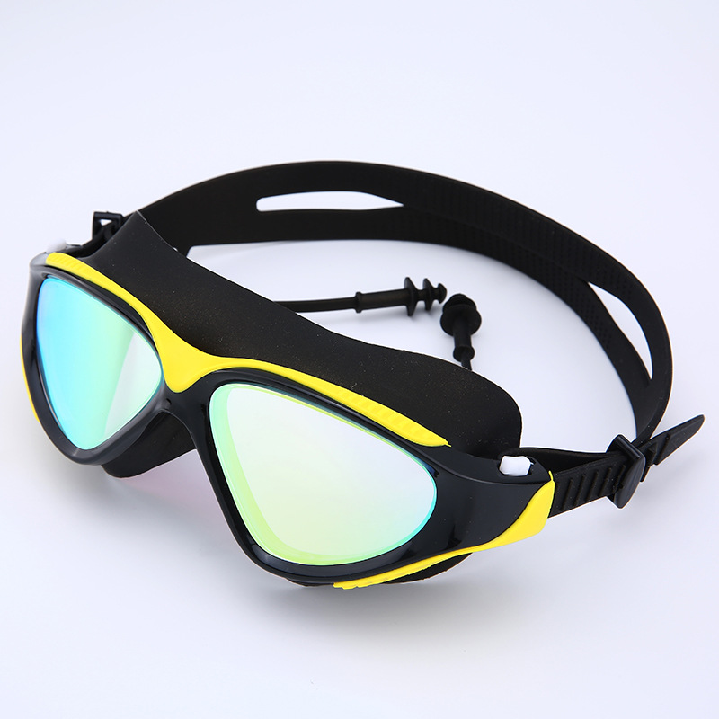 Picture of Cross-border dedicated swimming goggles adult electroplating anti-fog swimming goggles cross-border popular OPP bag 60g without LOGO