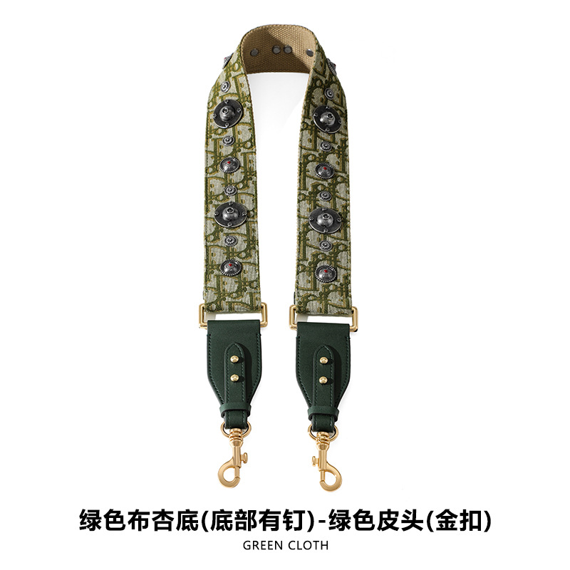 Picture of Mahuangshi MHS-F-66 Wide Bag with Canvas Shoulder Strap Shoulder Crossbody Cowhide Bag Accessories Bag Strap Comfortable D