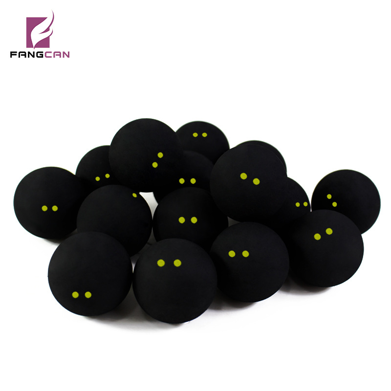 Picture of Double Yellow Dot Squash Ball Competition Ball Is Super Slow and Elastic, Very Small Fangcan Fangcan Genuine Professional Players Suitable