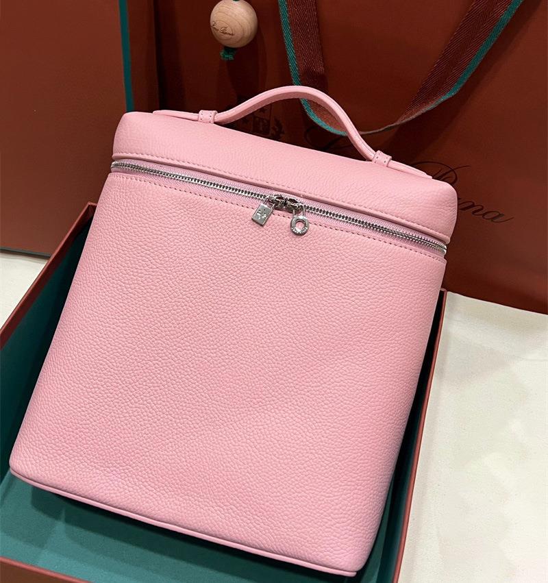 Picture of Loro new backpack first layer cowhide small backpack handbag foreign trade genuine leather women's bag simple all-match