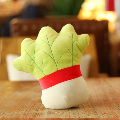 Picture of 20cm down Cotton Fruit and Vegetable Pillow Wedding Throwing Children's Gift Doll Stuffed Toy Wholesale