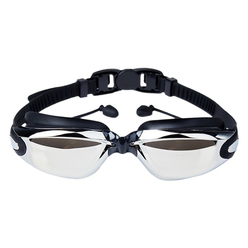 in stock factory direct wholesale adult anti-fog swimming goggles myopia swimming goggles racing swimming glasses silicone swimming goggles