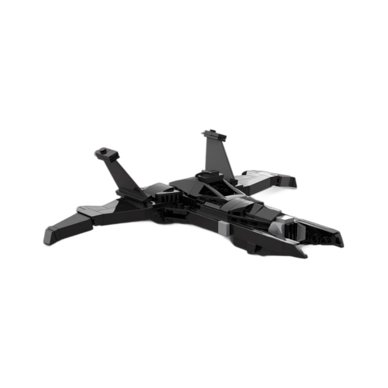 Picture of MOC Kids Gift Blocks Batman Chariot Compatible Lego Arkham Bat Wing Model Male Assembled Toy