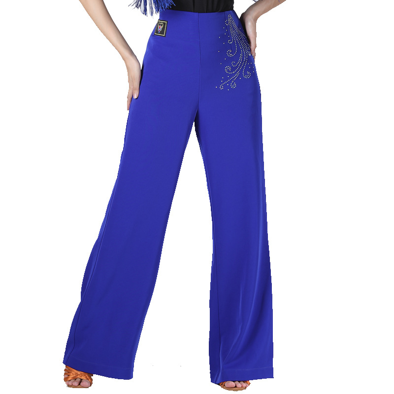 Picture of Sailor Dance Forest Knight Women's New Tassel One-piece Trousers Square Dance Latin Dance Jitterba Dance Culottes