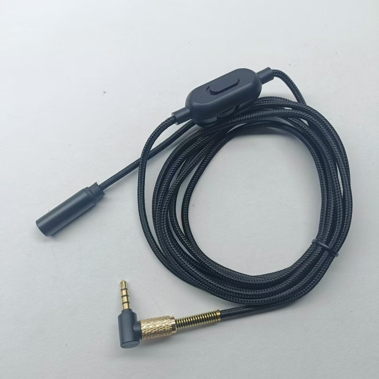 Picture of Headset extension cord to adjust the volume closed Mai open microphone audio cable 1000XM QC35 NC700 patch cord