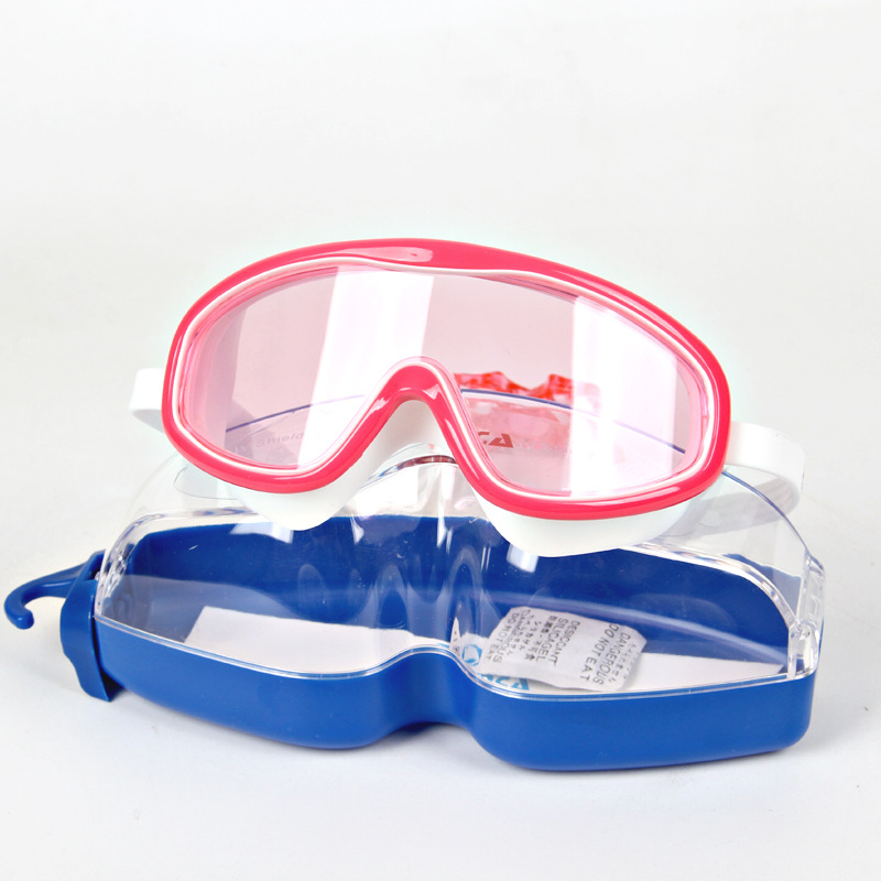 Picture of Bacteria protective goggles large frame eye protection anti-indentation diving goggles snorkeling indoor outdoor HD children's swimming goggles wholesale