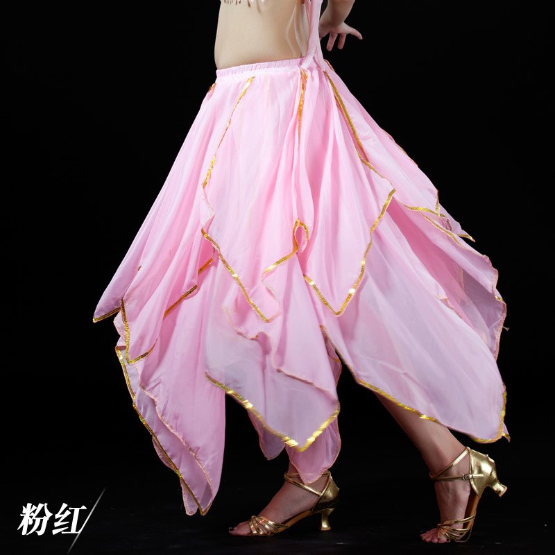 Picture of 16 Leaf Skirt Belly Dance Chiffon Skirt Belly Dance Skirt Belly Dance Performance Skirt