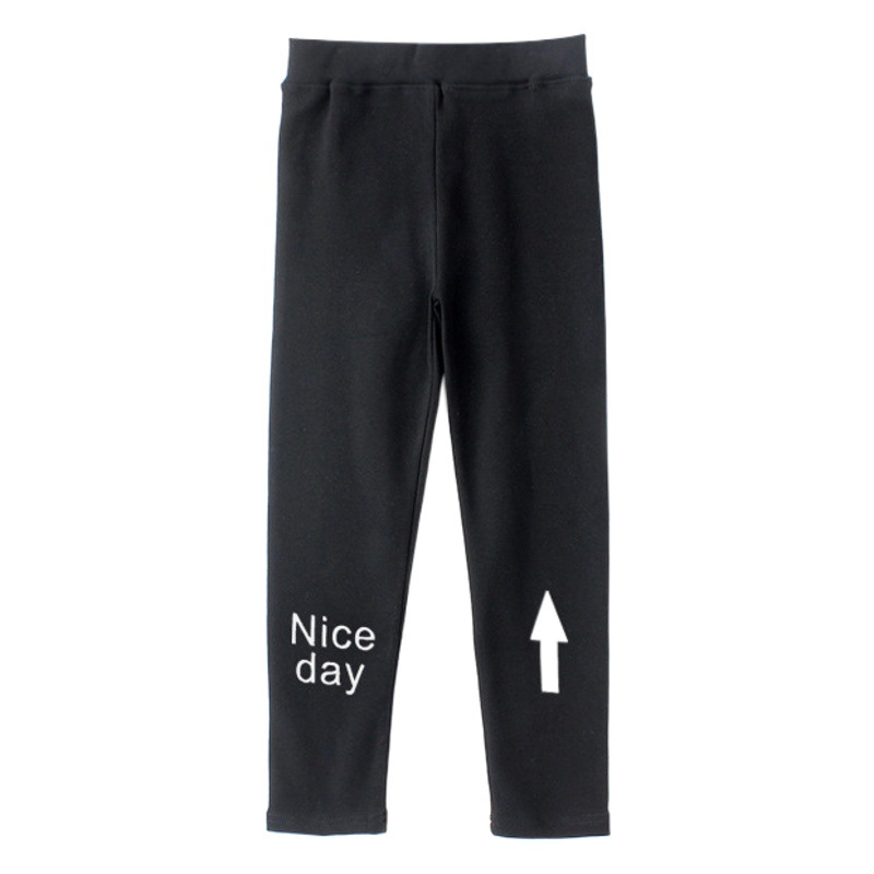 Children's Wear Spring Korean New Girls' Leggings Large Children's Stretch Slim Fit Leggings Children's Pants for Hair