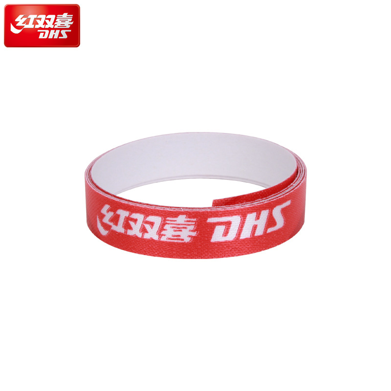 Picture of Genuine goods red double happiness table tennis racket edge protection bumper strip 1 pack table tennis edge protection strip