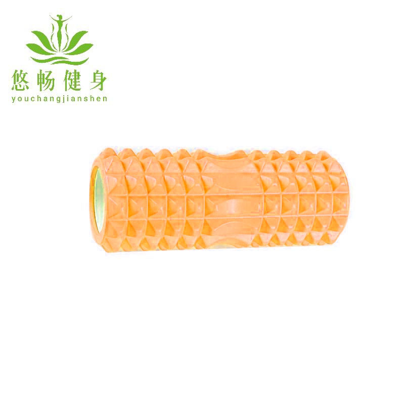 Picture of Eva Hollow Yoga Column 33cm Stereo Dot Mace Muscle Fitness Massage Stick 3D High Hardness Foam Shaft