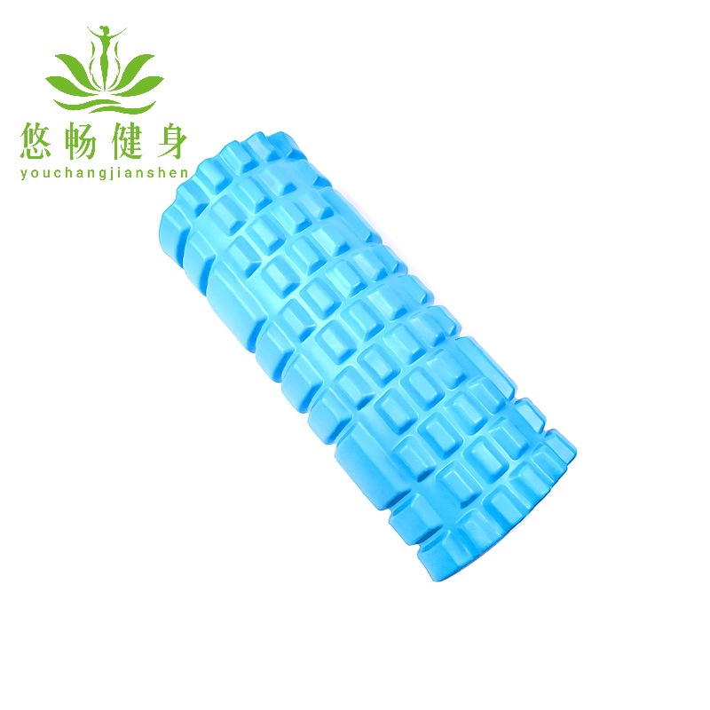 Picture of Eva Hollow Yoga Column 33cm Stereo Dot Mace Muscle Fitness Massage Stick 3D High Hardness Foam Shaft
