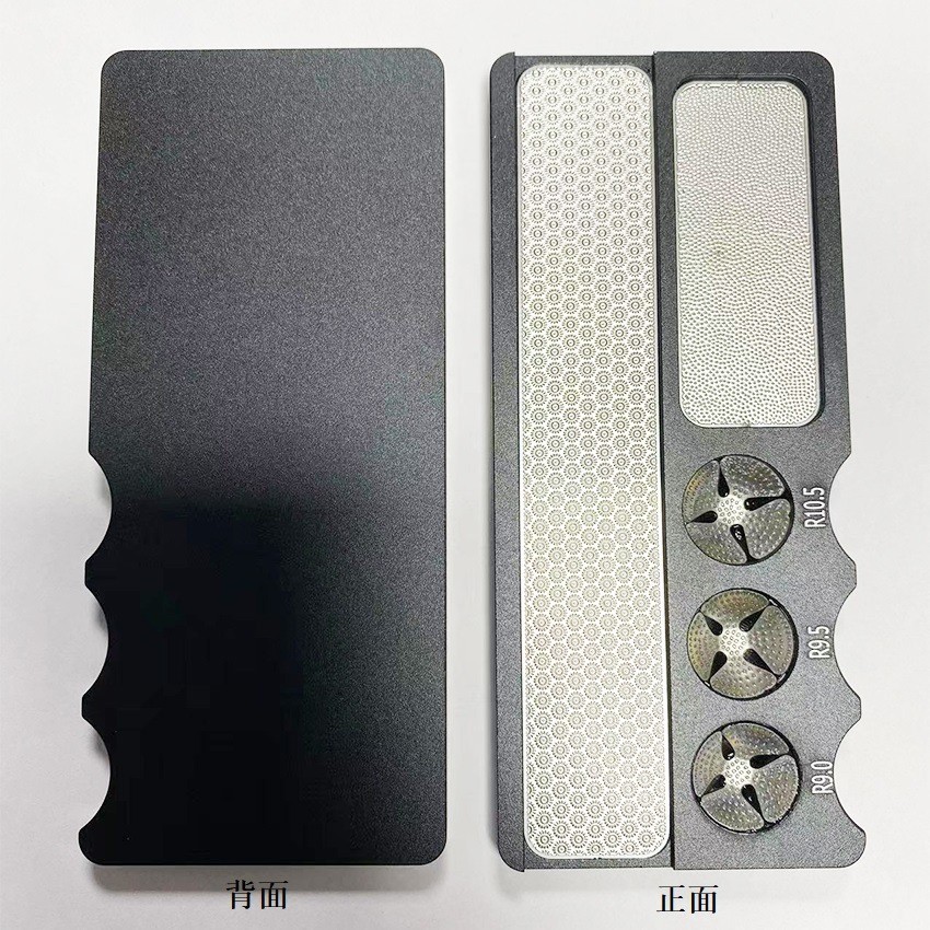 Picture of Nine-ball pool cue club head leather head repair grinding semi-circular flat hand file [thickness washboard]]