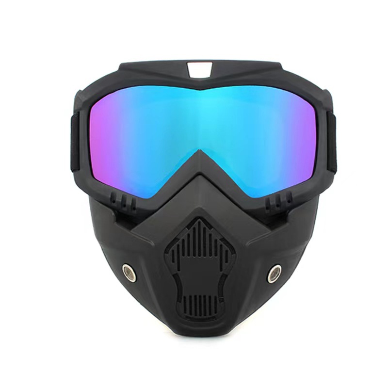 Picture of Retro Harley motorcycle mask riding goggles Harley mask windproof mirror off-road vehicle sports helmet mask