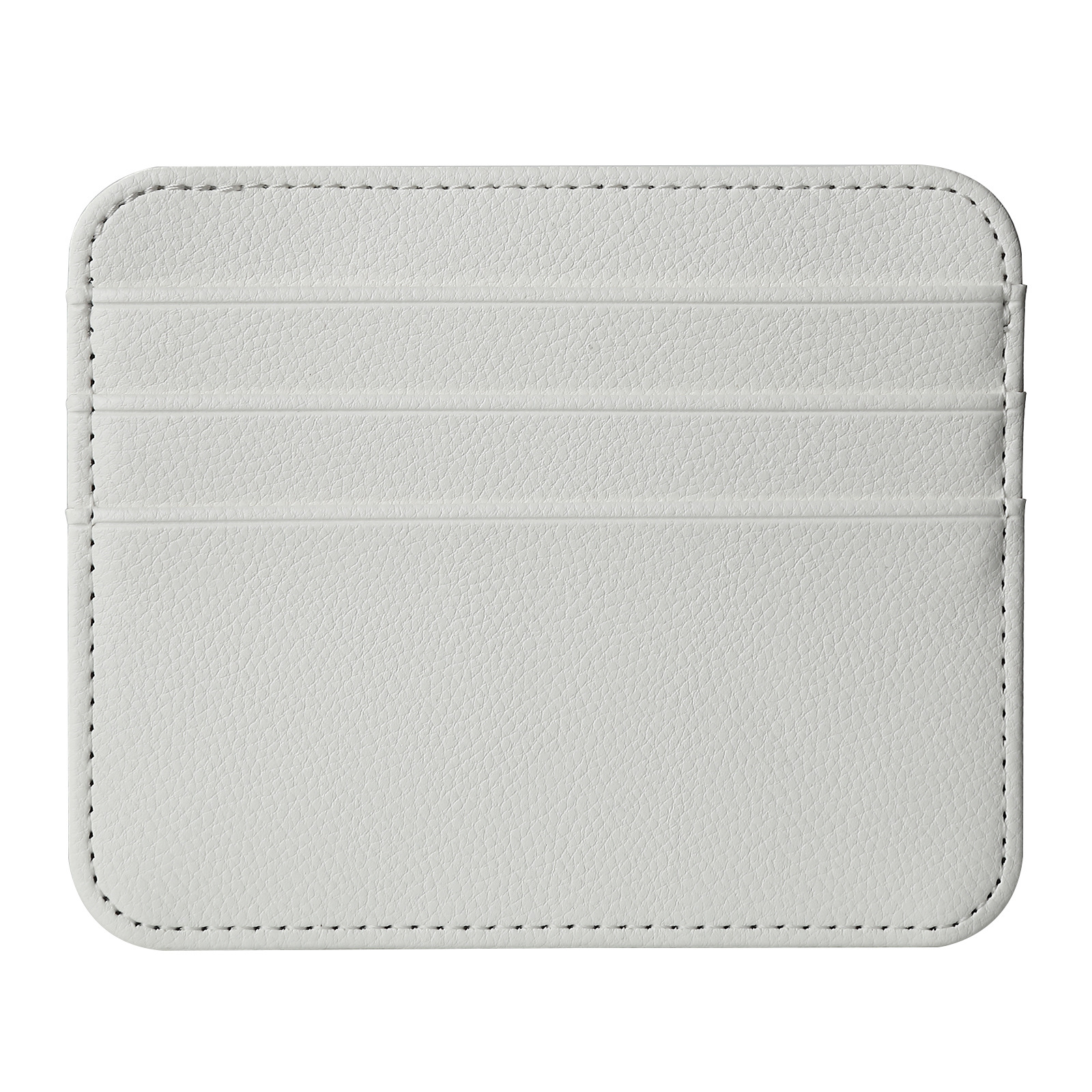 Picture of Factory Direct Supply Ultra-Thin Double-Sided Card Large Capacity Card Slot Small Card Holder Multi-Card Slot Leather Pu Card Holder Card Holder Wholesale