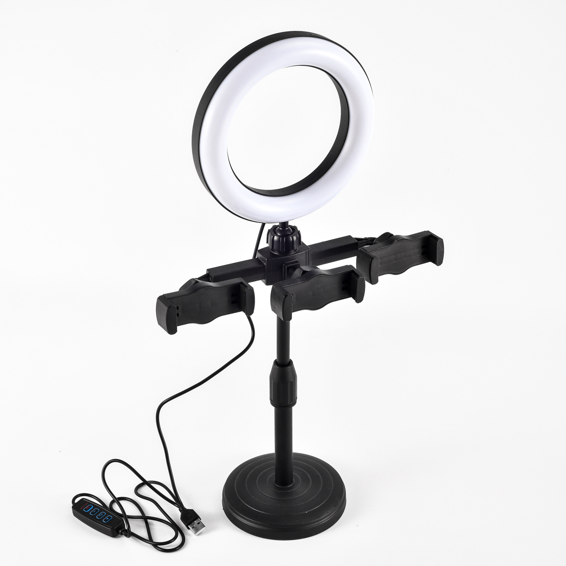 Picture of Mobile phone stand desktop live stand floor lazy computer TikTok invisible selfie vertical shooting Telescopic Universal