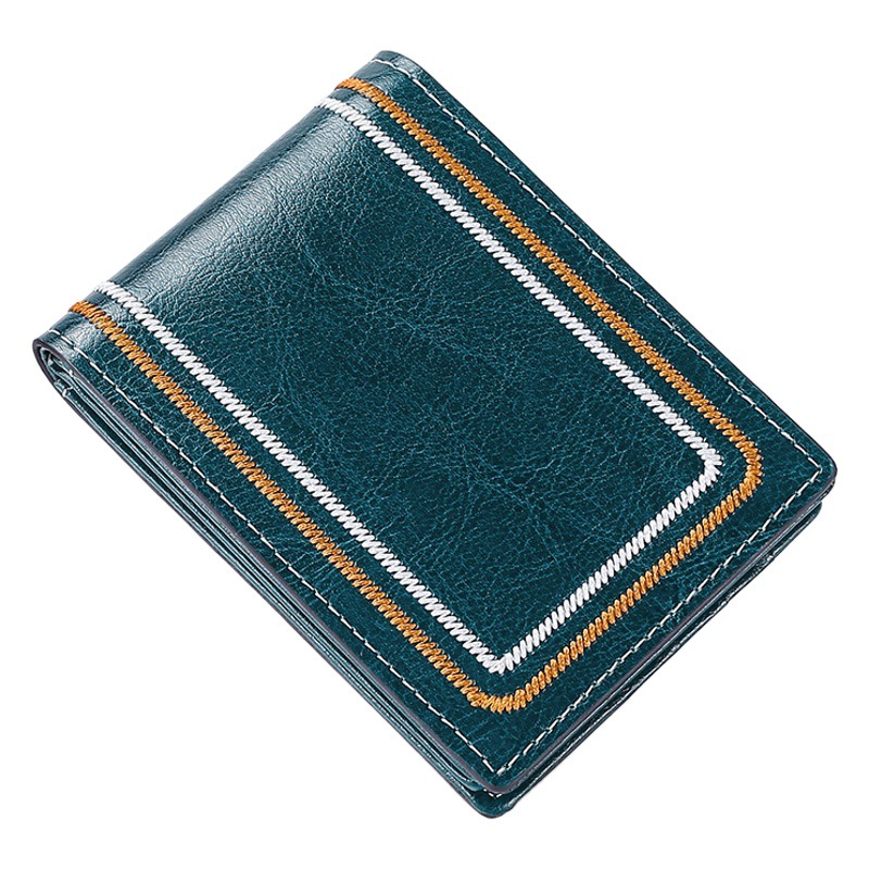 New ladies leather driver's license holster driving license holster embroidered cowhide multi-card ID bag wholesale driver's license