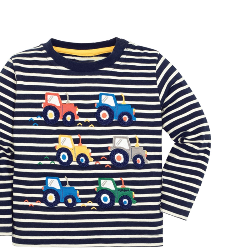 Picture of Children's Clothing Long-Sleeved T-Shirt 2024 Autum Boys and Girls New Hot Style Long-Sleeved Manufacturer Wholesale One Piece Consignment