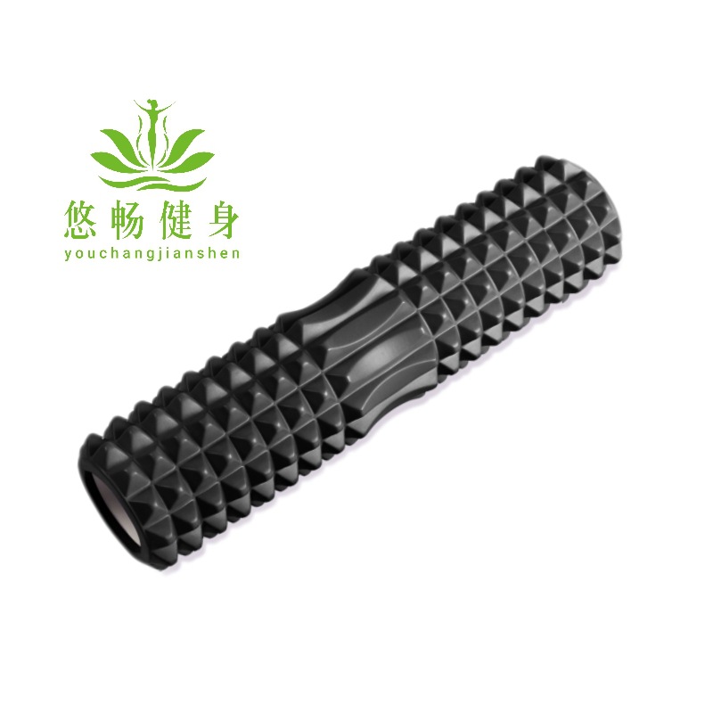 Picture of 45cm Hollow Yoga Column Eva Floating Point Mace Stereo Dot Fitness Foam Shaft Muscle Massage Relaxer