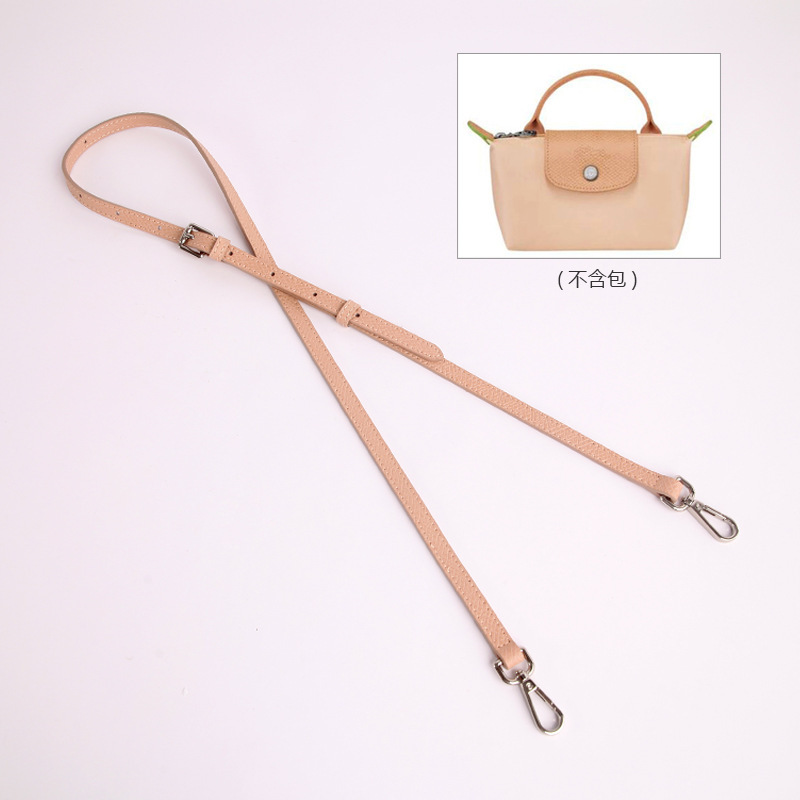 Picture of Mini Dumpling Bag Cowhide Shoulder Strap Punch-Free Crossbody Bag with Mini Adjustable Replacement Genuine Leather Strap
