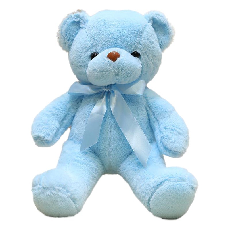 Wholesale Color Bear Wedding Grasping Machine Doll Plush Toy Doll Doll Ribbon Scarf Collar Bear