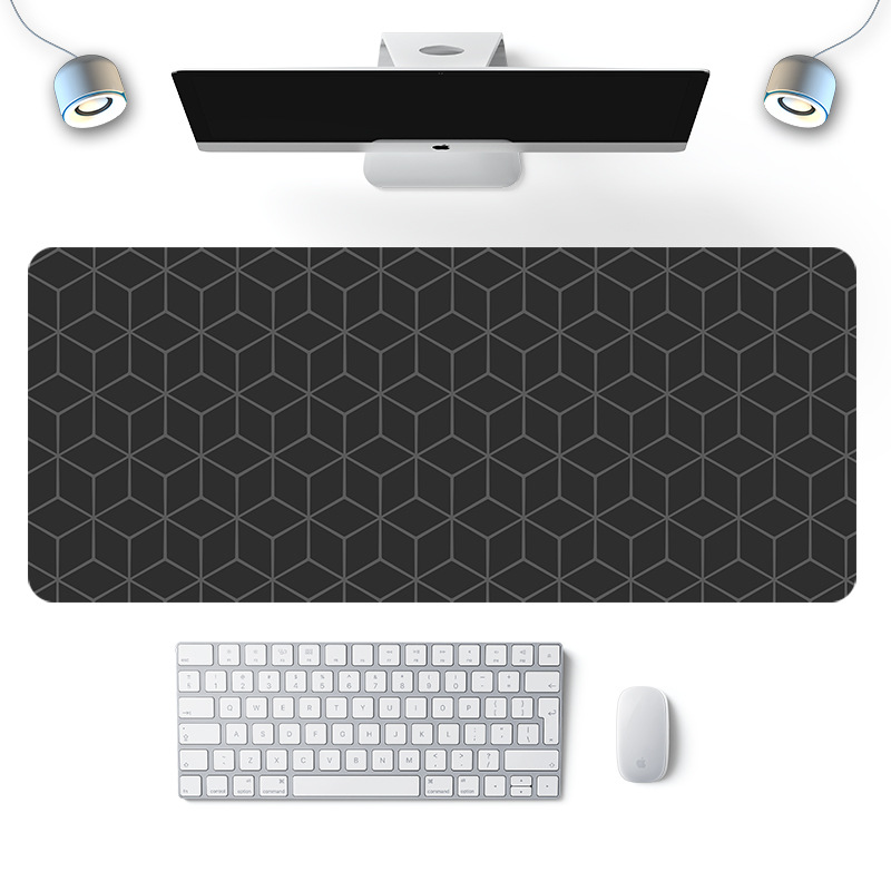 Picture of Simple Japanese mouse pad oversized electronic keyboard pad thermal transfer thick rubber wrist mouse pad wholesale