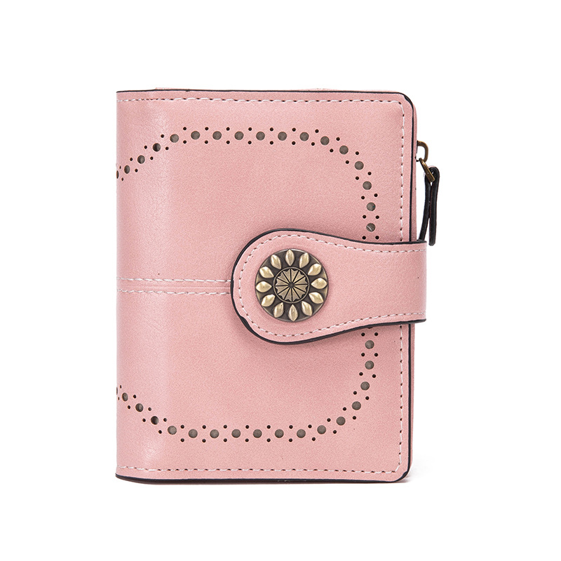 Picture of 2022 New Women's Wallet Women's Short Student Korean Version Multifunctional Mini Coin Purse Driver's License Wallet